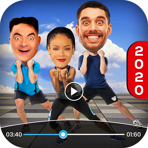 Add Face on Video icon