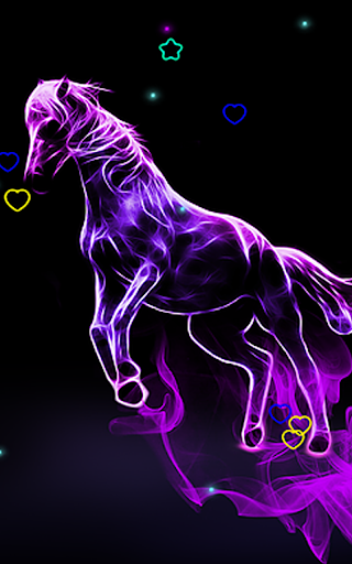 Neon Animals Live Wallpaper HD screenshot 9