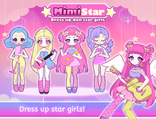 Mimistar dress up chibi doll screenshot 1