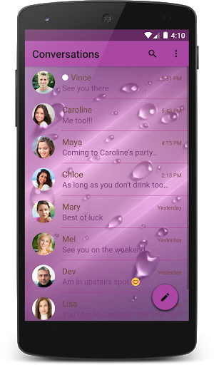 Viola Theme (chomp) screenshot 1