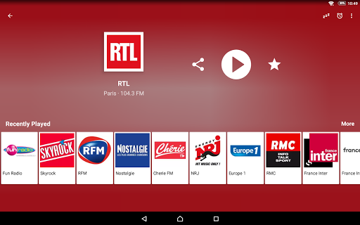 Radio FM France скриншот 13