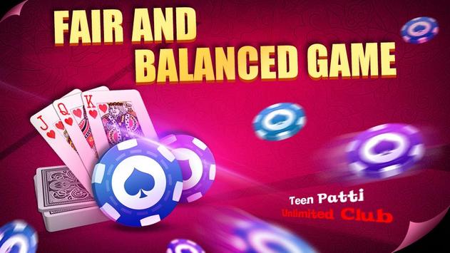 Teen Patti Unlimited Club screenshot 1