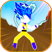 Fight of Blue Warrior: Battle Arena icon