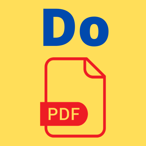 DO PDF - PDF Maker &amp; Doc Scanner(Made in India) icon