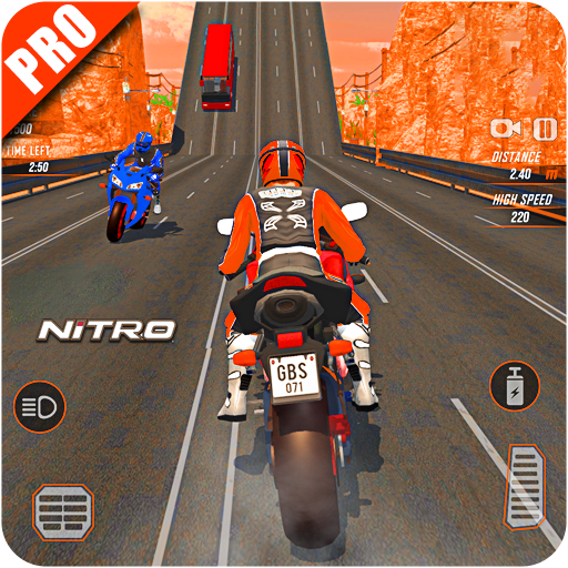 Moto Bike Attack Race fight 3d games icon