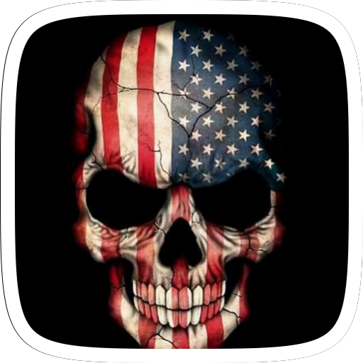 America Skull Theme icon