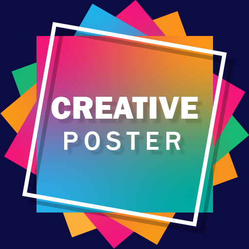 Creative Poster : Poster Maker, Flyer Design أيقونة