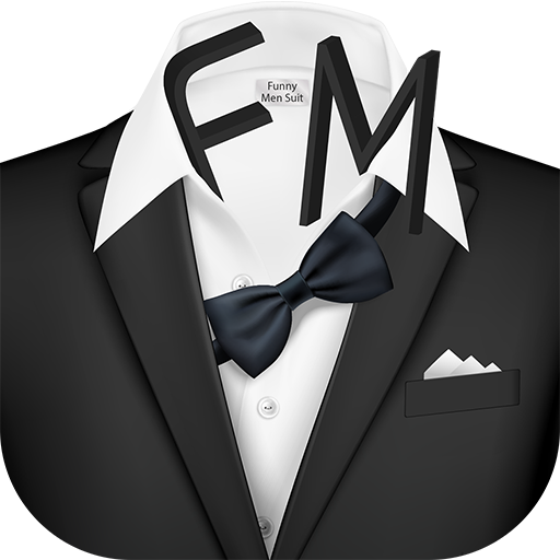 Funny Men Suit Photo Montage icon