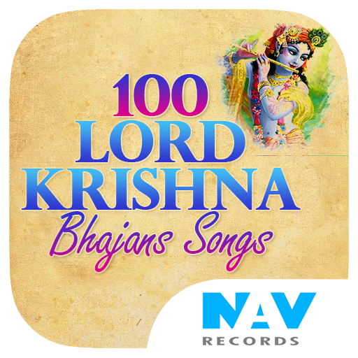 100 Lord Krishna Bhajans Songs أيقونة