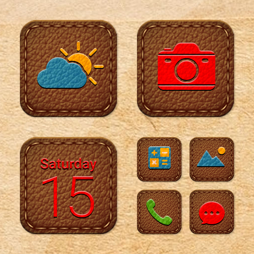 Wow Leathery Theme - Icon Pack icon