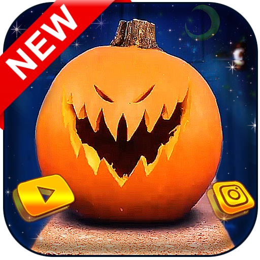 Crazy, Halloween Temalar Duvar 3D icon