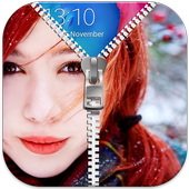My Photo Zipper Lock Screen icon