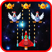 Space Attack: Chicken Shooter icon