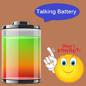 Real Talking Battery Widget icon