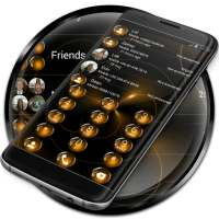 Dialer Theme Spheres Orange on 9Apps