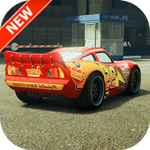 mcqueen Racing lightning car icon