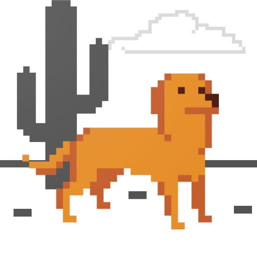 Caramelo at Chrome Dino icon