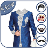 Sherwani Photo Suit Editor icon
