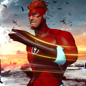 Lightning Speed Flash Hero Warrior أيقونة