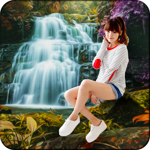 Waterfall Background Changer : icon