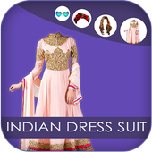 Indian Dress Photo Editor أيقونة