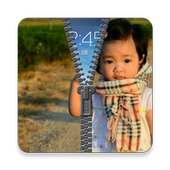 Foto Zipper Lock Screen