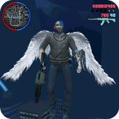 Immortal Angel Wings Hero : Devil Crime City icon