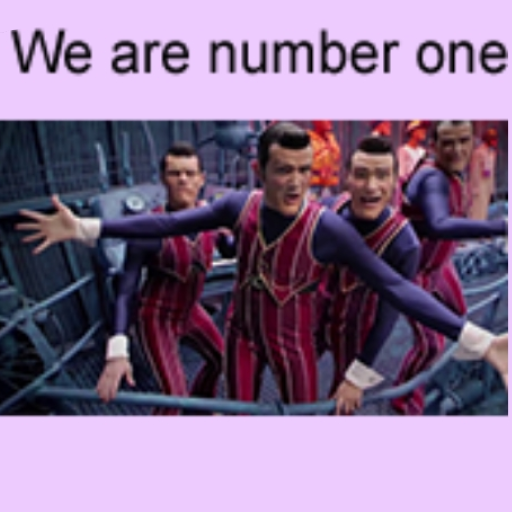 We Are Number One Button icon