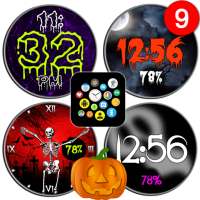 Halloween Watch Face Pack - Now Free on 9Apps