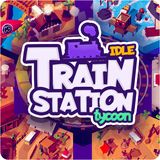 Idle Train Station Tycoon : Money Clicker Inc. icon
