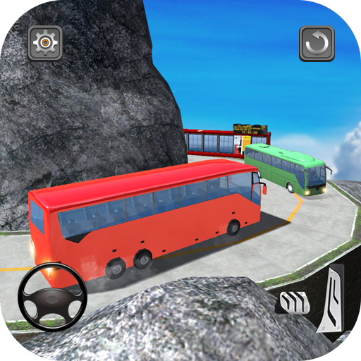 Bus Simulator Multilevel - Hill Station Game icon