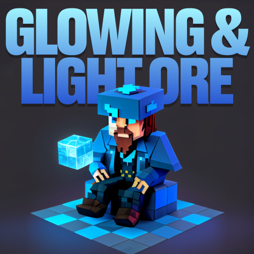 Glowing &amp; Light Ore Minecraft icon
