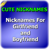 Cute Nicknames for Girlfriend and Boyfriend icon