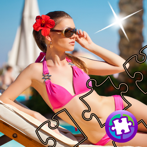 Sexy Bikini Girls - Adults Puzzle icon