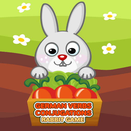 Learn German Verbs Forms: Rabbit Grammar Game icon