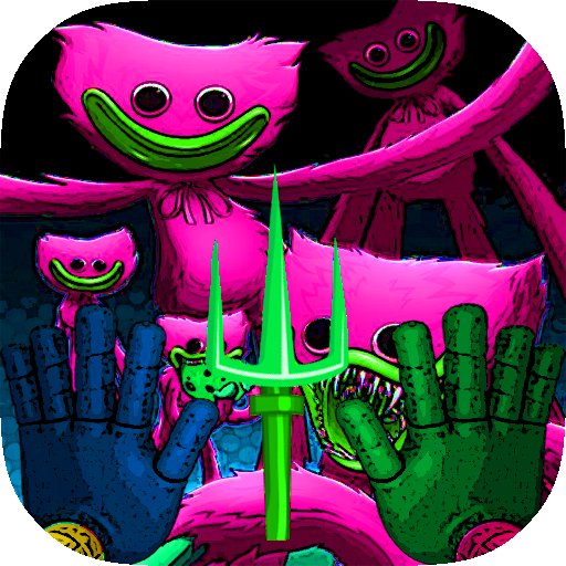 poppy cutting horror huggy icon