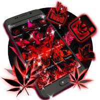 Skull Weed Theme on 9Apps