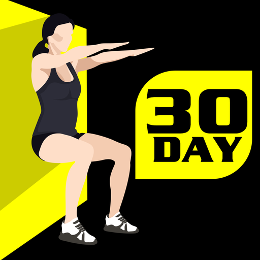 30 Day Wall Sit Challenge Free icon