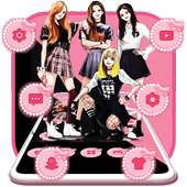 Black glitter Pink love launcher wallpaper theme on 9Apps