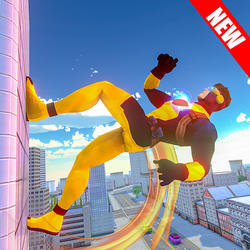 Flash Light Speed hero: superhero games 3D icon