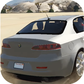 Car Parking Alfa Romeo 159 Simulator icon