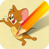 How to Draw cartoons icon