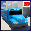 Police Truck Transporter 3D icon