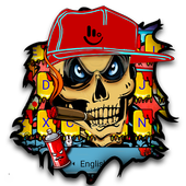 Live 3D Skull Monster Keyboard Theme icon