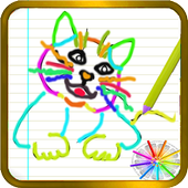 Dessin pour enfants librement icon