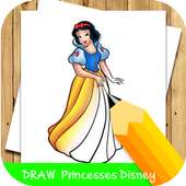 how to draw disney princesses step by step