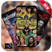 Wrestlemania Wallpapers HD Collection أيقونة