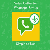 Video Cutter -Tool For Whatsapp Status أيقونة