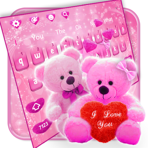 Couple Bear Love Keyboard Theme icon