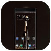 Space galaxy theme | launcher for hope icon